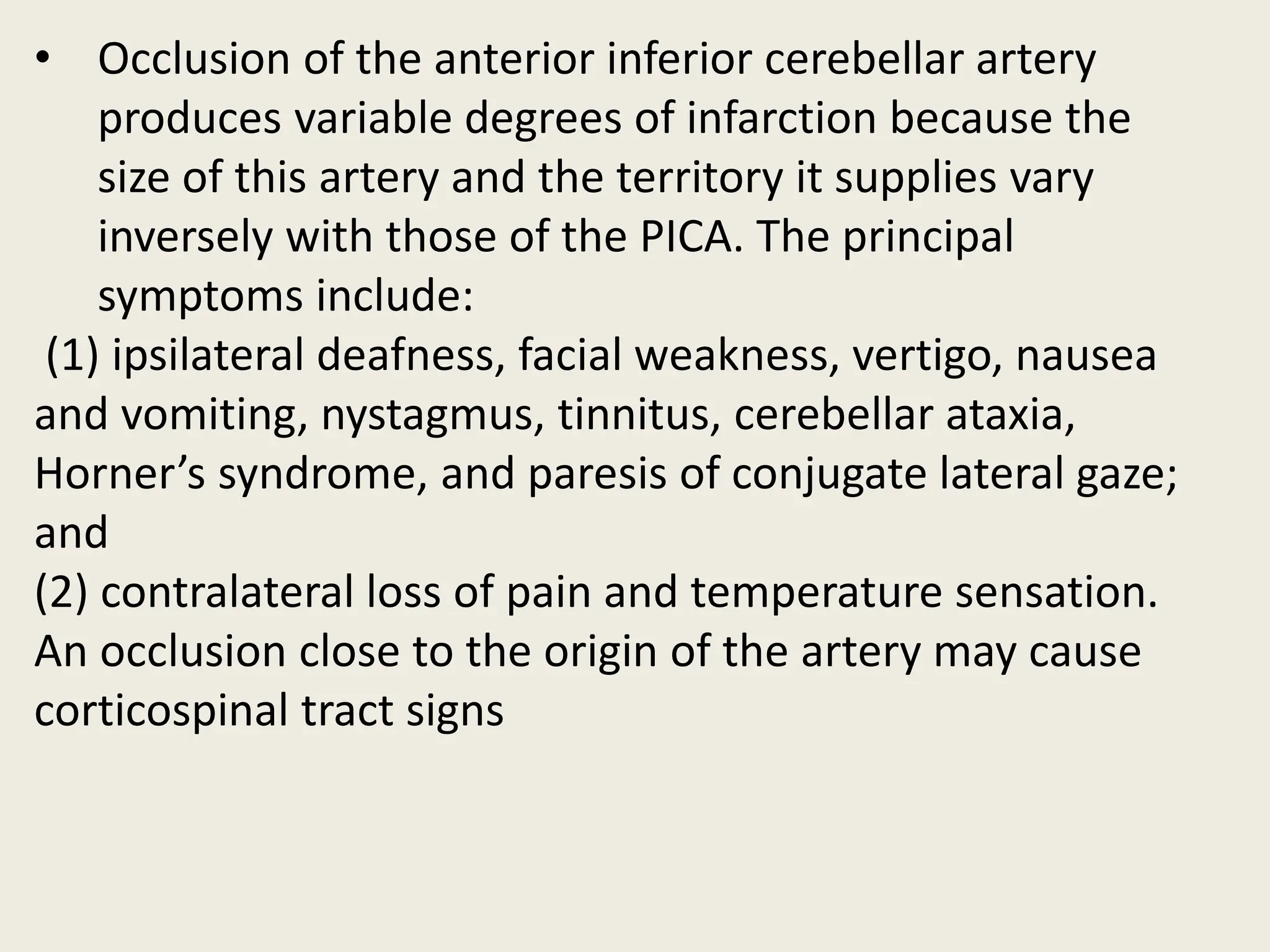 Cerebrovascular Diseases - Strokes and Their Etiology with Cerebral ...