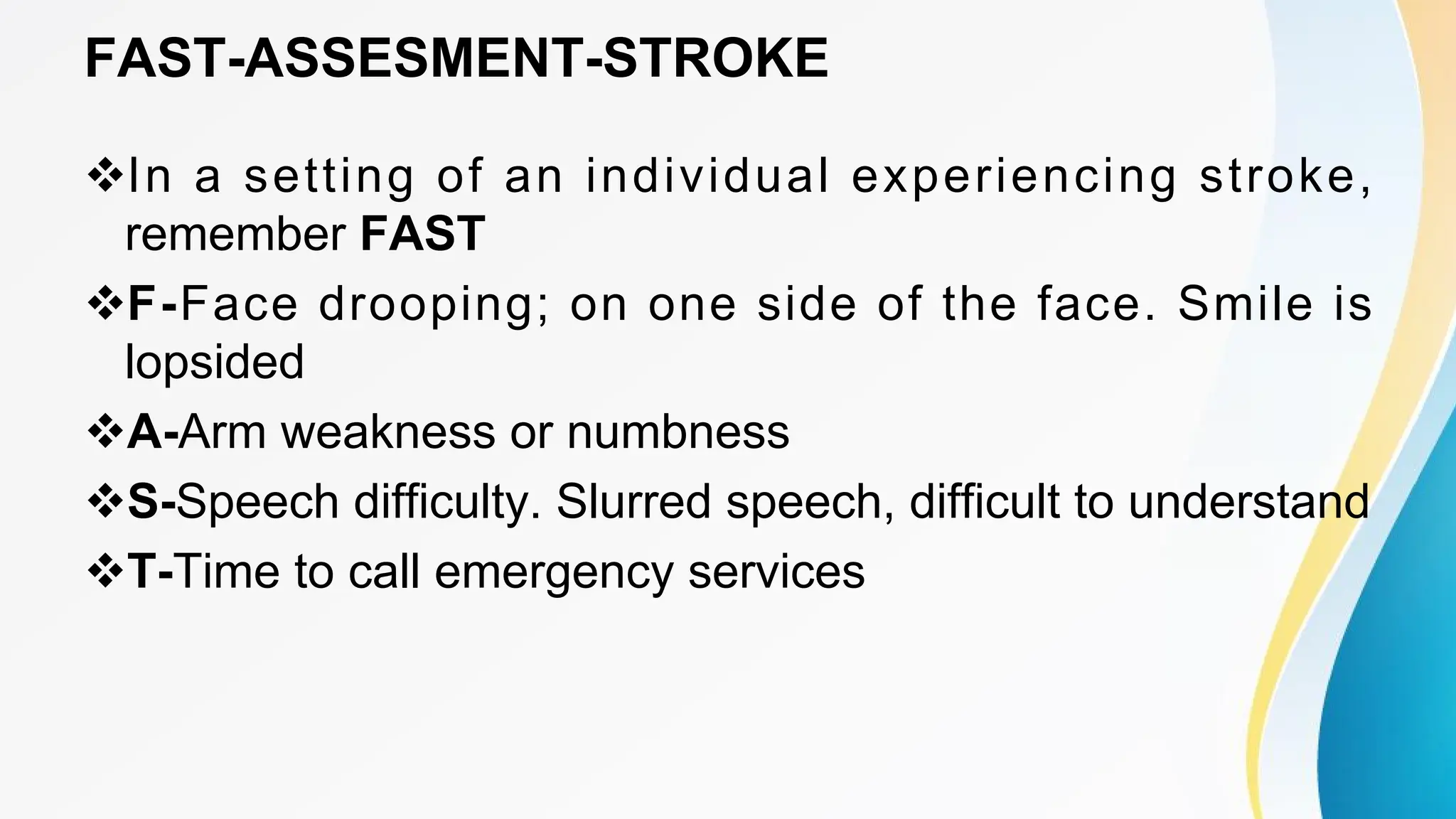 CEREBROVASCULAR _ ACCIDENT/STROKE - PDF / PPT | PDF