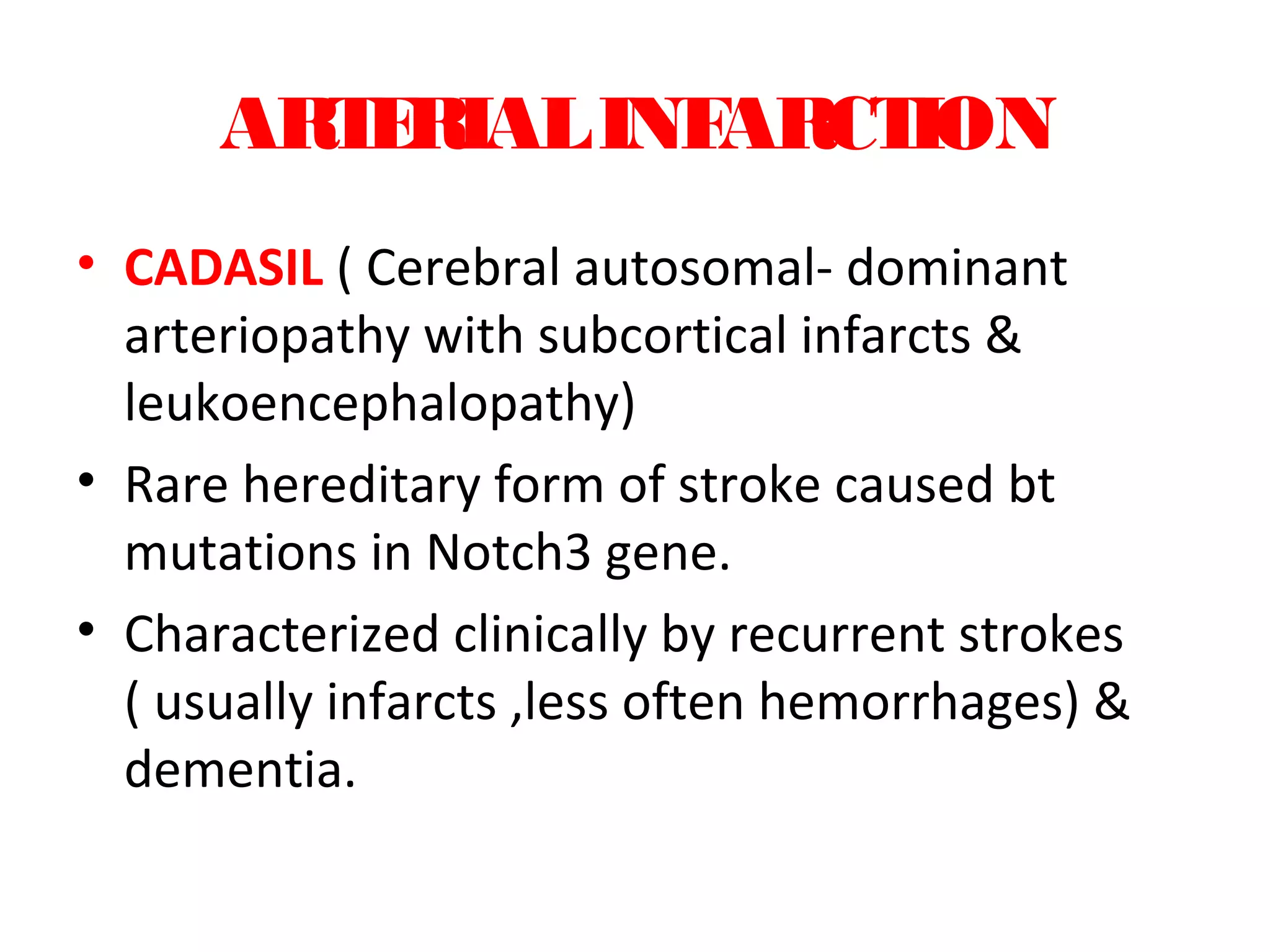 Cerebrovascular disease pathology stroke | PPT