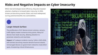 Impact of Advanced Technology on Cybersecurity in Government ...