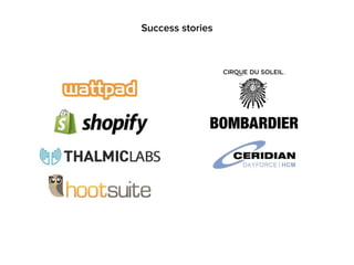 Success stories
 