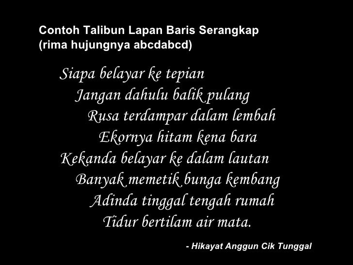 Cerita Talibun
