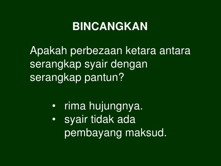 Cerita Tentang Syair 2