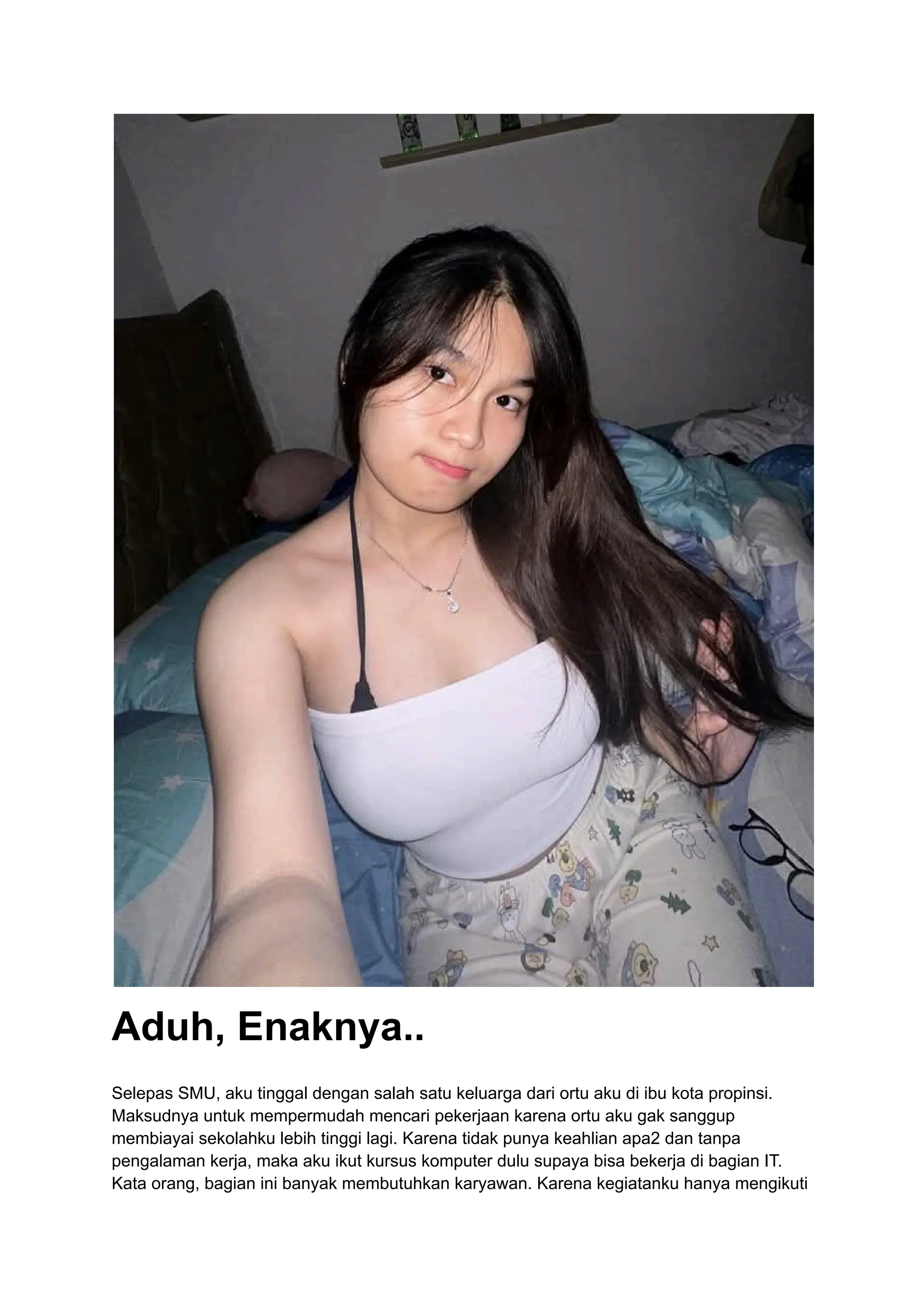 Cerita Dewasa - Aduh Enaknyaa jadi simpanan | PDF