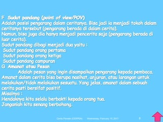 8Wednesday, February 15, 2017Cerita Pendek (CERPEN)
 