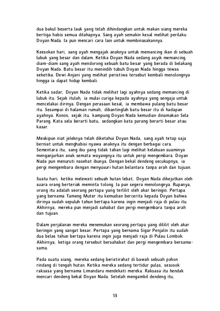 Cerita rakyat nusantara 2