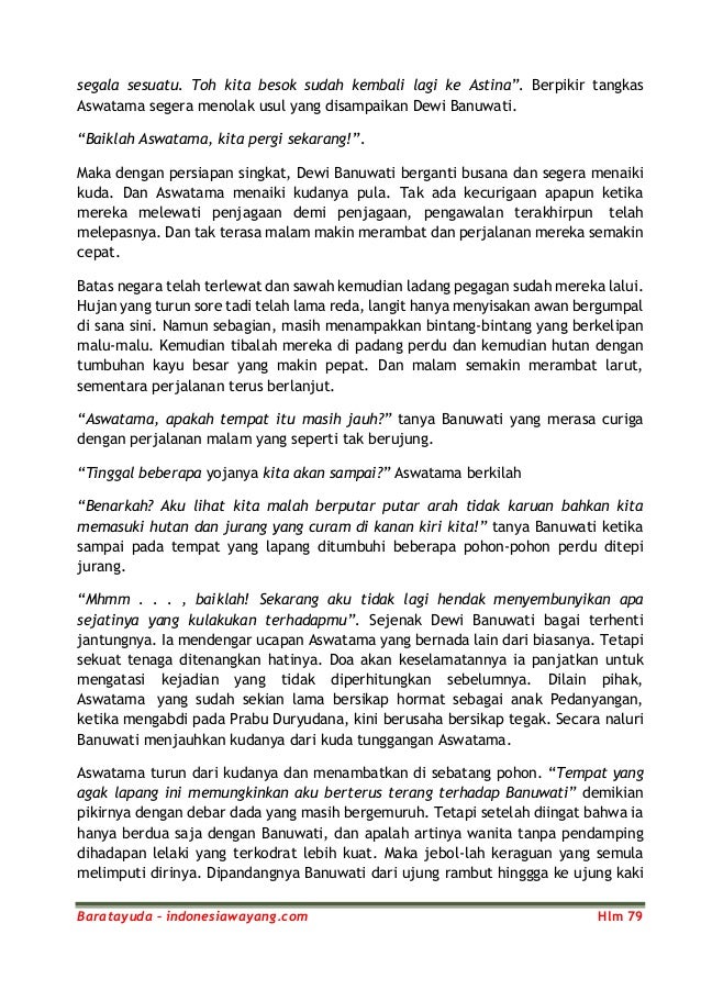 Baratayuda Perang Menuai Karma Buku 4