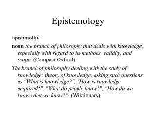 Narrative Epistemology for Mathematics