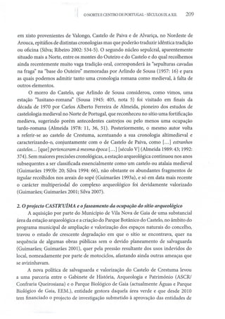 Cerâmica do período da reconquista (séc. x xi) proveniente do castelo de crestuma...