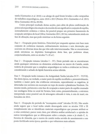 Cerâmica do período da reconquista (séc. x xi) proveniente do castelo de crestuma...