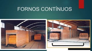 FORNOS CONTÍNUOS
 