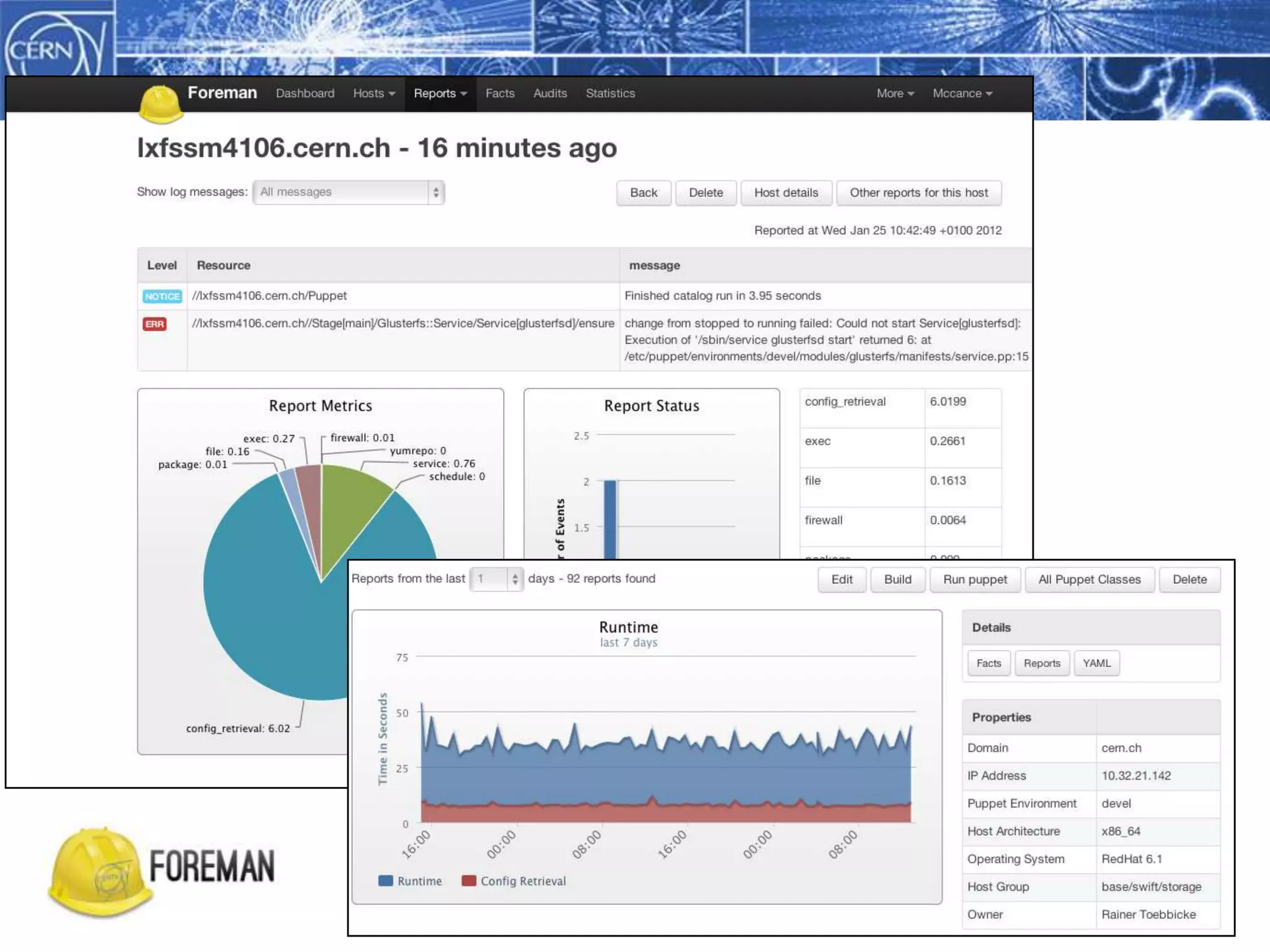 Gavin  McCance,  CERN 14
 
