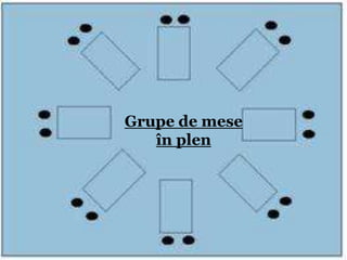 Grupe de mese
în plen
 