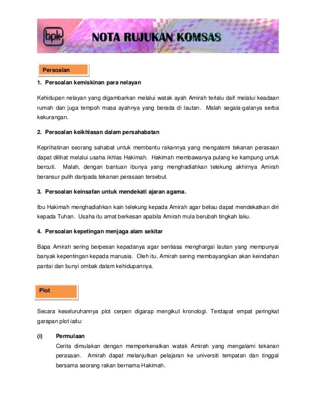 Cerpen Biarkan Samudera