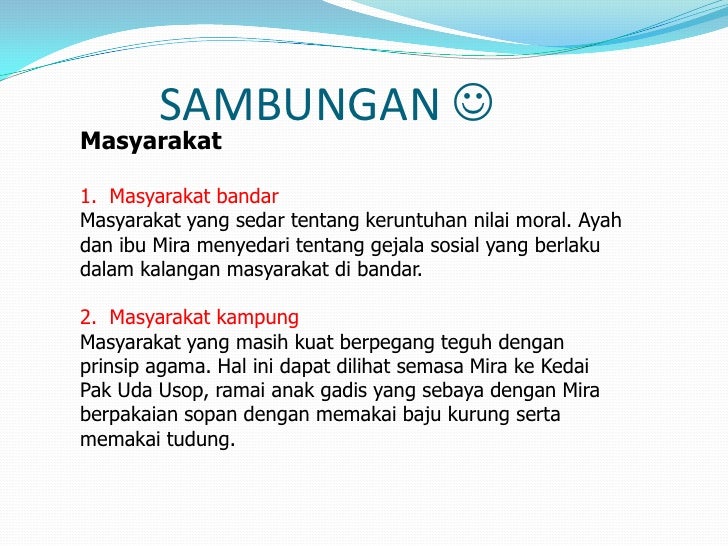 Cerpen warkah daripada ibu