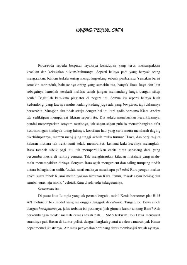 Cerpen bahasa indonesia