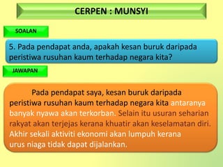 Cerpen Munsyi Kbat
