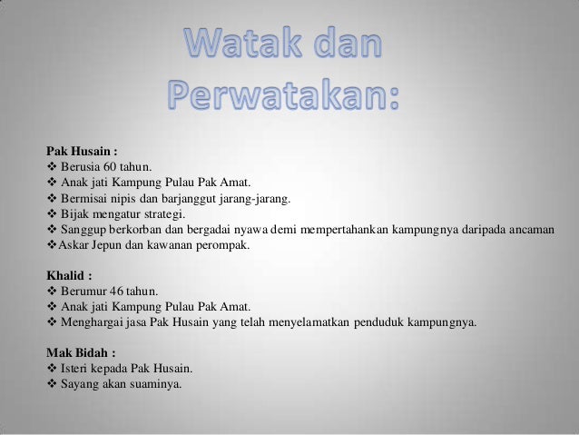 Cerpen pahlawan buntung