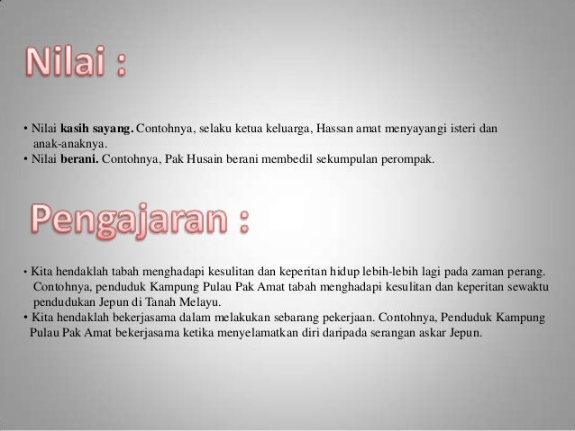 Cerpen pahlawan buntung