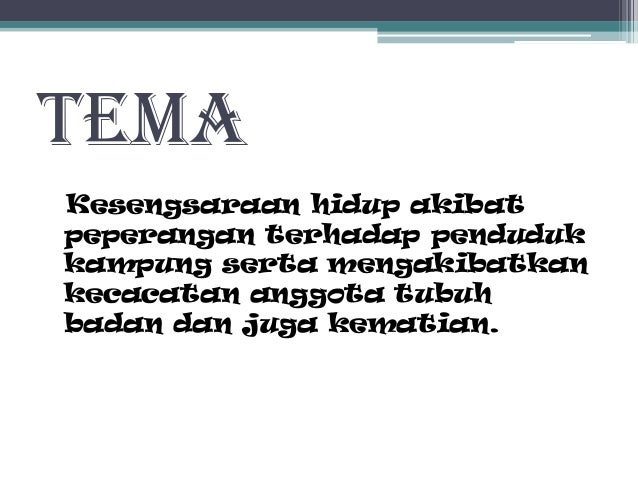 Cerpen Pahlawan Buntung