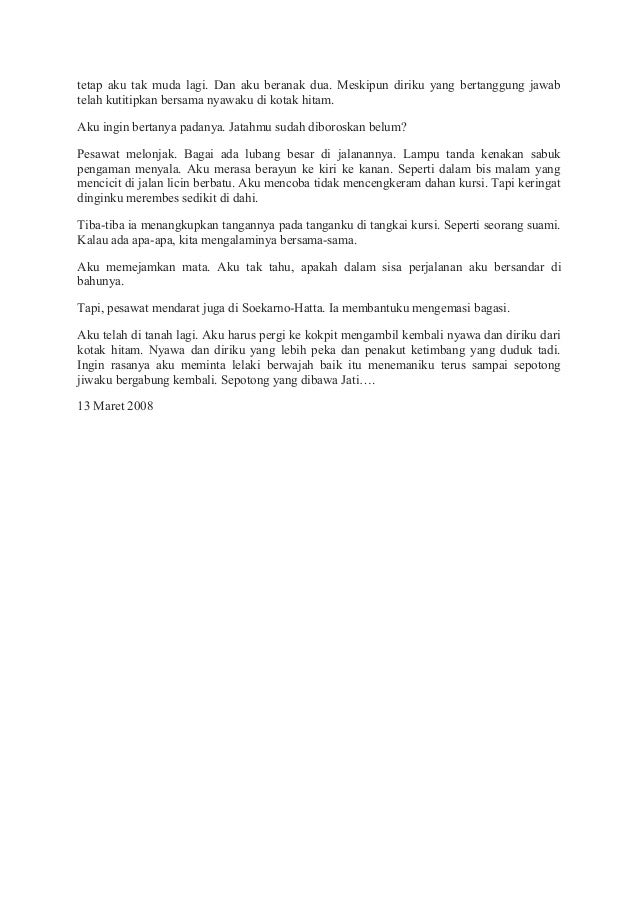 Cerpen terbang Cerpen terbang