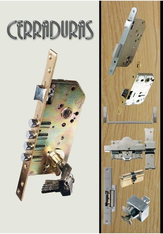 Kit de cerradura madera + manilla Amig Mod. 2-5 - Seguridad - Kit
