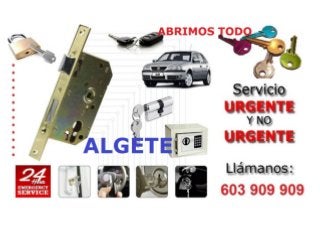 Cerrajeros Algete 603 909 909