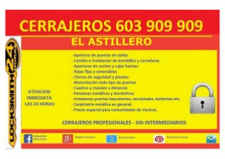 Cerrajeros El Astillero 603 909 909