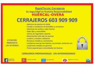 Cerrajeros Huercal Overa 603 932 932