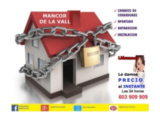 Cerrajeros Mancor de la Vall 603 909 909