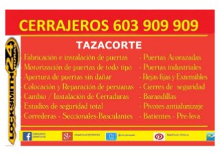 Cerrajeros Tazacorte 603 909 909