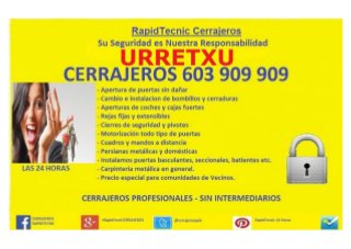 Cerrajeros Urretxu 603 909 909
