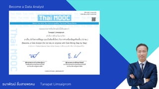 ธนาพัฒน์ ลิมสายพรหม Tanapat Limsaiprom
Become a Data Analyst
 