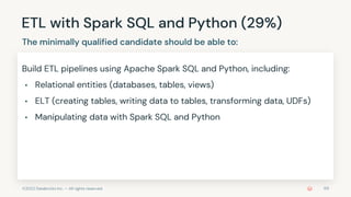 Cert-DEWD Data Engineer Databricks certification | PDF