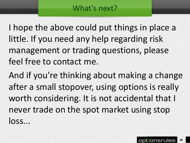 Stock options are not a free lunch