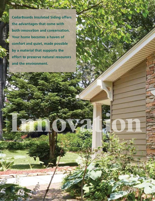 Certain teed insulated siding brochure