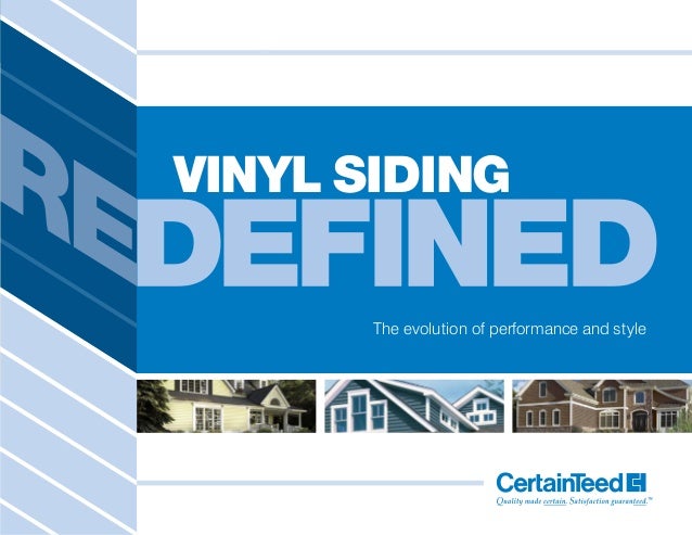 certain teed vinyl siding brochure