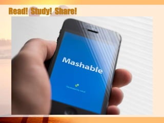 Read! Study! Share!

 