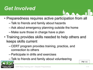 CERT Basic Training PTT, Brigadas comunitarias | PDF
