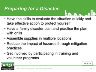 CERT Basic Training PTT, Brigadas comunitarias | PDF