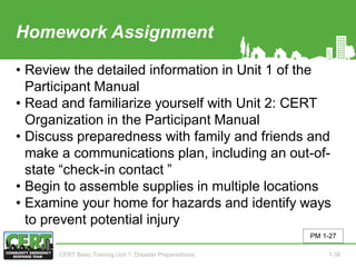 CERT Basic Training PTT, Brigadas comunitarias | PDF