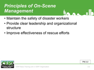 CERT Basic Training PTT, Brigadas comunitarias | PDF