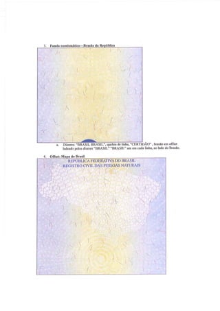 Novos modelos de certidão