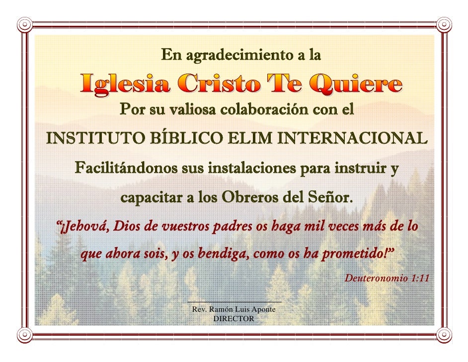 ejemplos de certificados de reconocimiento