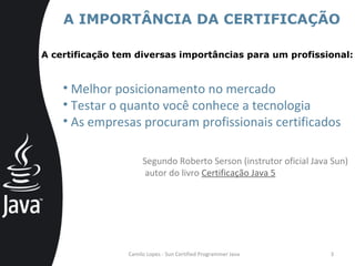 Certificacao Java