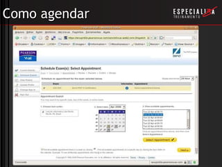 Como agendar 