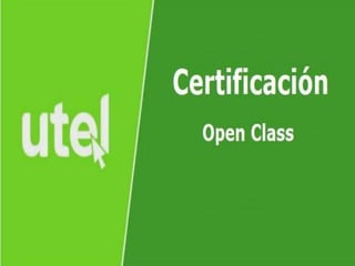 Certificación Open class
(manejo de WizIQ)
 