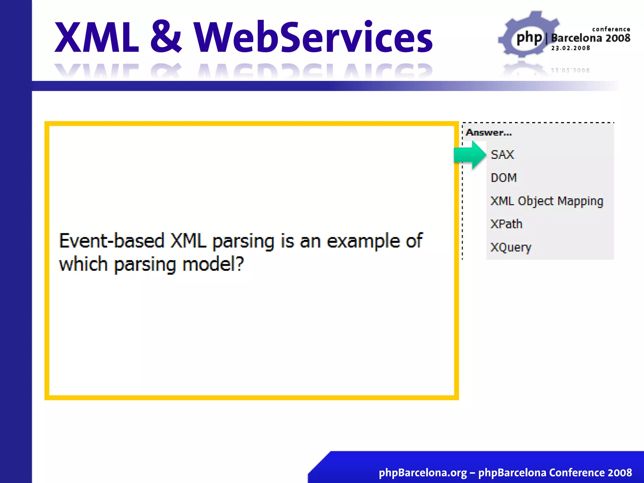 Certificacion Zend En Vivo Php Barcelona 2008