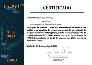 Jonathas Antonio Ribeiro Garcia Muniz
Certifico que
Powered by TCPDF (www.tcpdf.org)
 