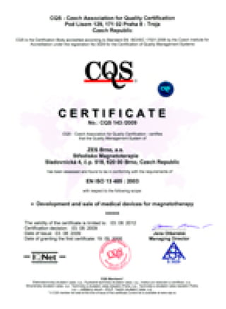 Certificado cqs